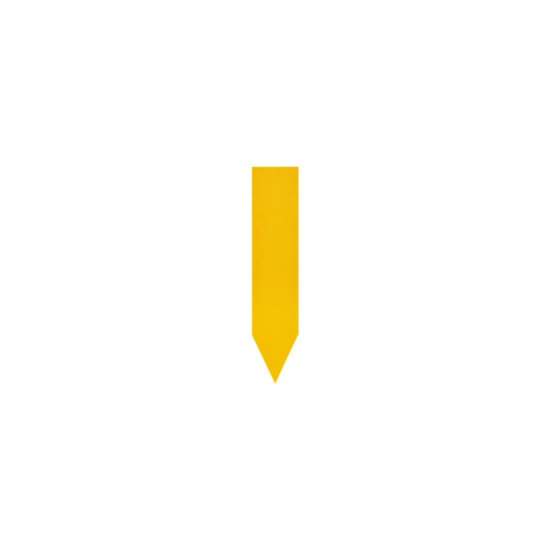 Stick-ins 13x60mm 350µ PVC, Yellow
