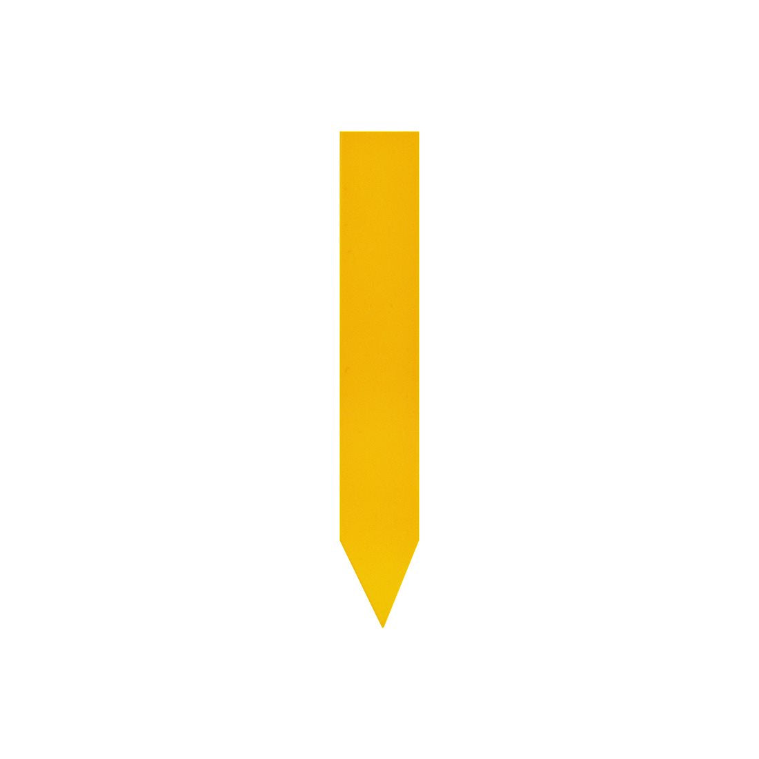 Stick-ins 16x100mm 350µ PVC, Yellow