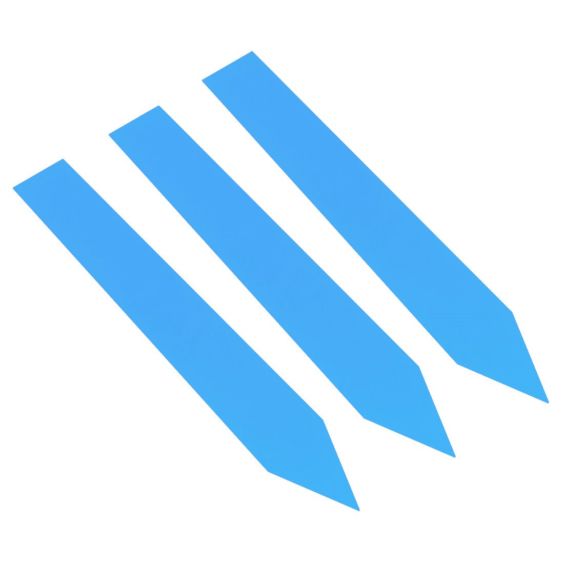 Étiquettes à piquer 35x140mm PVC