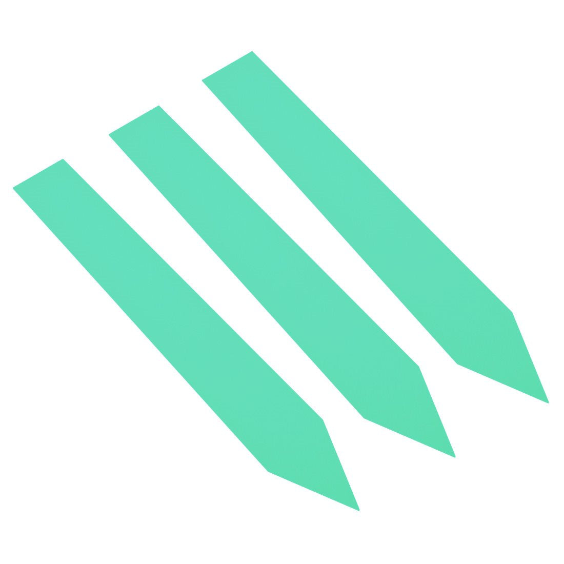 Étiquettes à piquer 35x140mm PVC