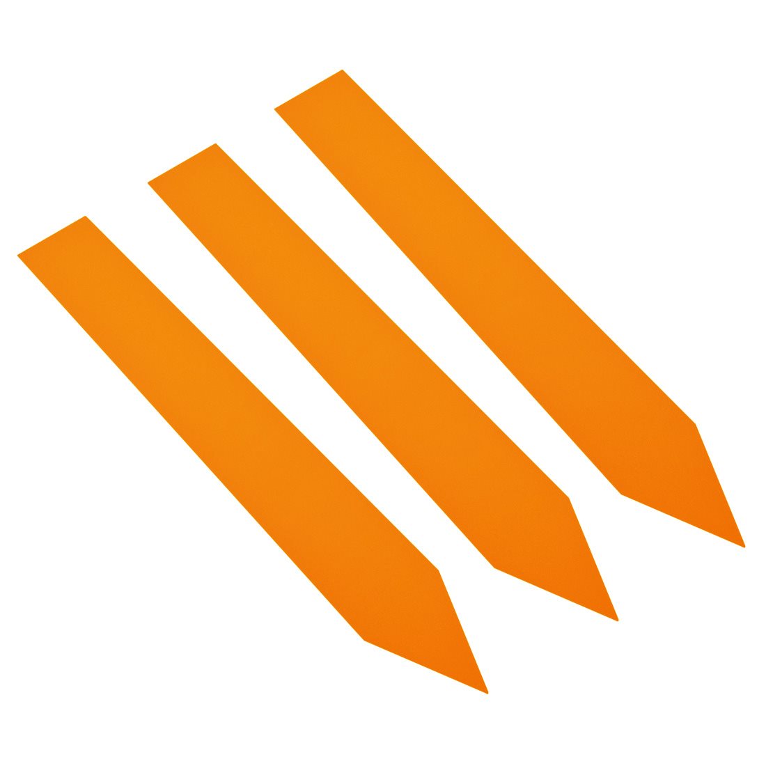 Étiquettes à piquer 35x140mm PVC