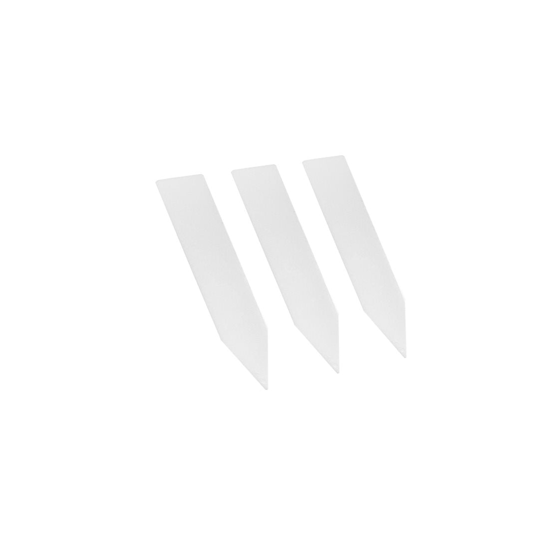 Étiquettes à piquer 10x50mm PVC