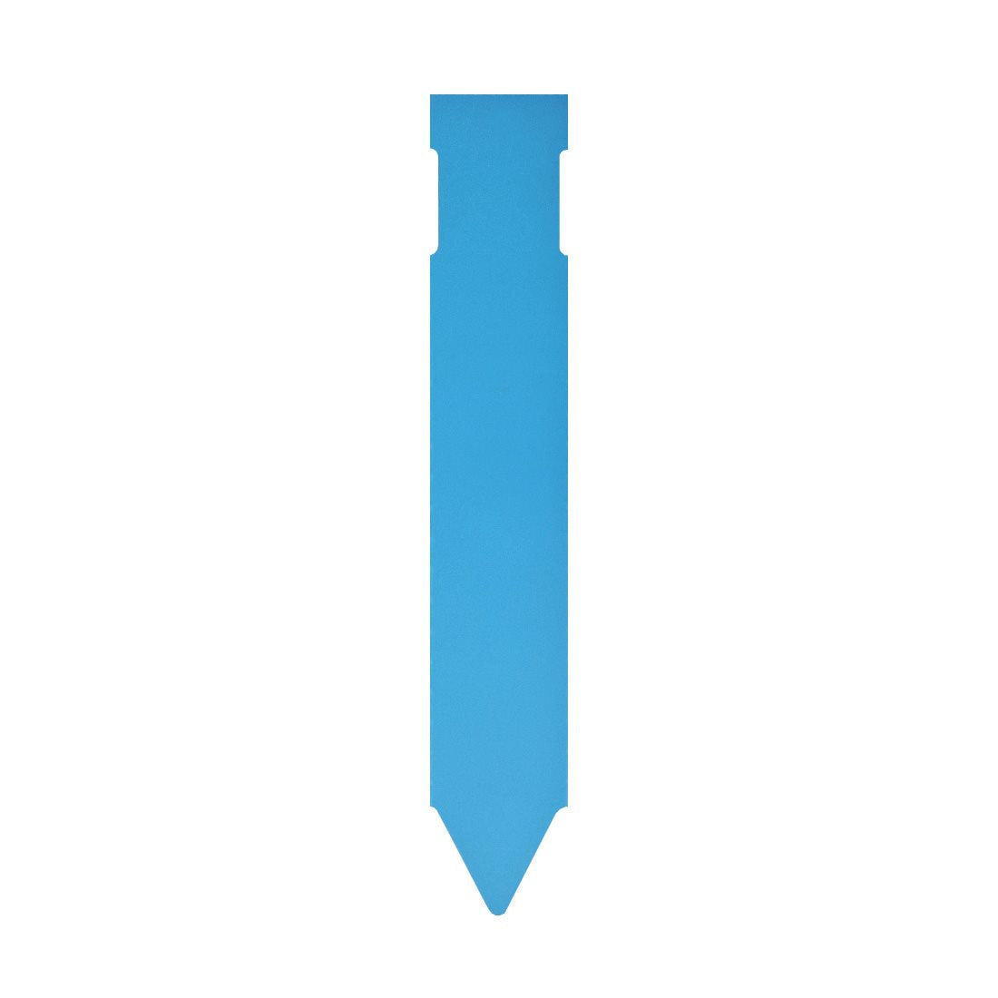 Steeketiketten 25x120mm 350µ PVC, Blauw