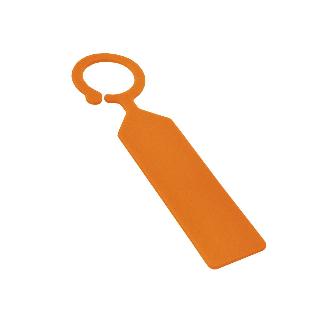 Anhängeetiket 24x110mm PVC, Orange