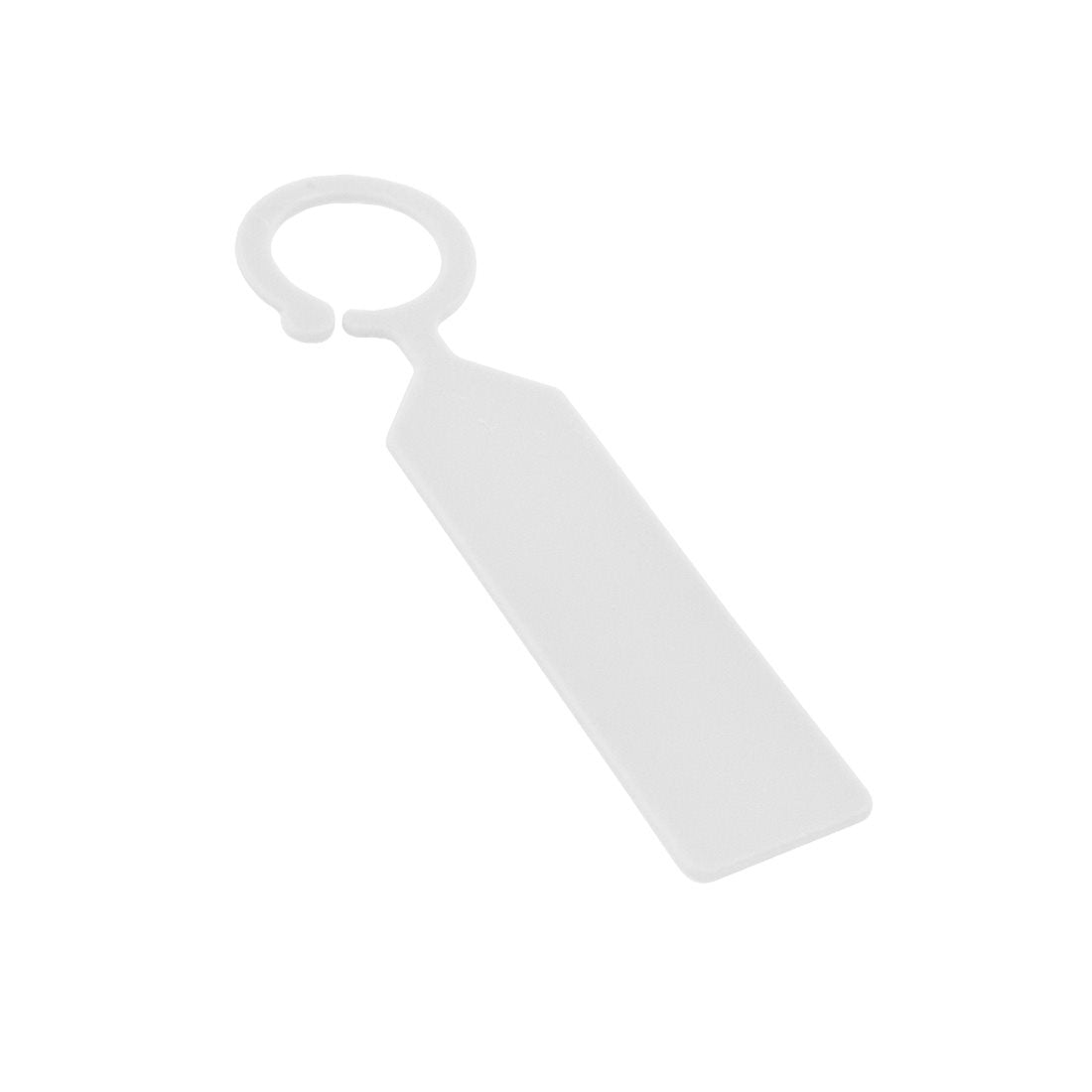 Anhängeetiket 24x110mm PVC, Weiß