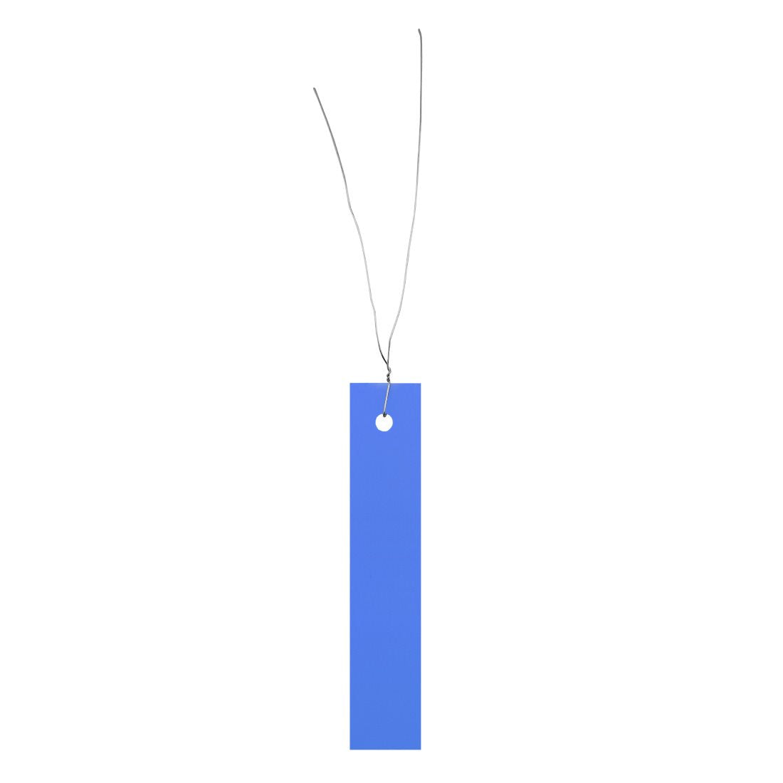 Anhängeetiket 18x100 PVC, Blau