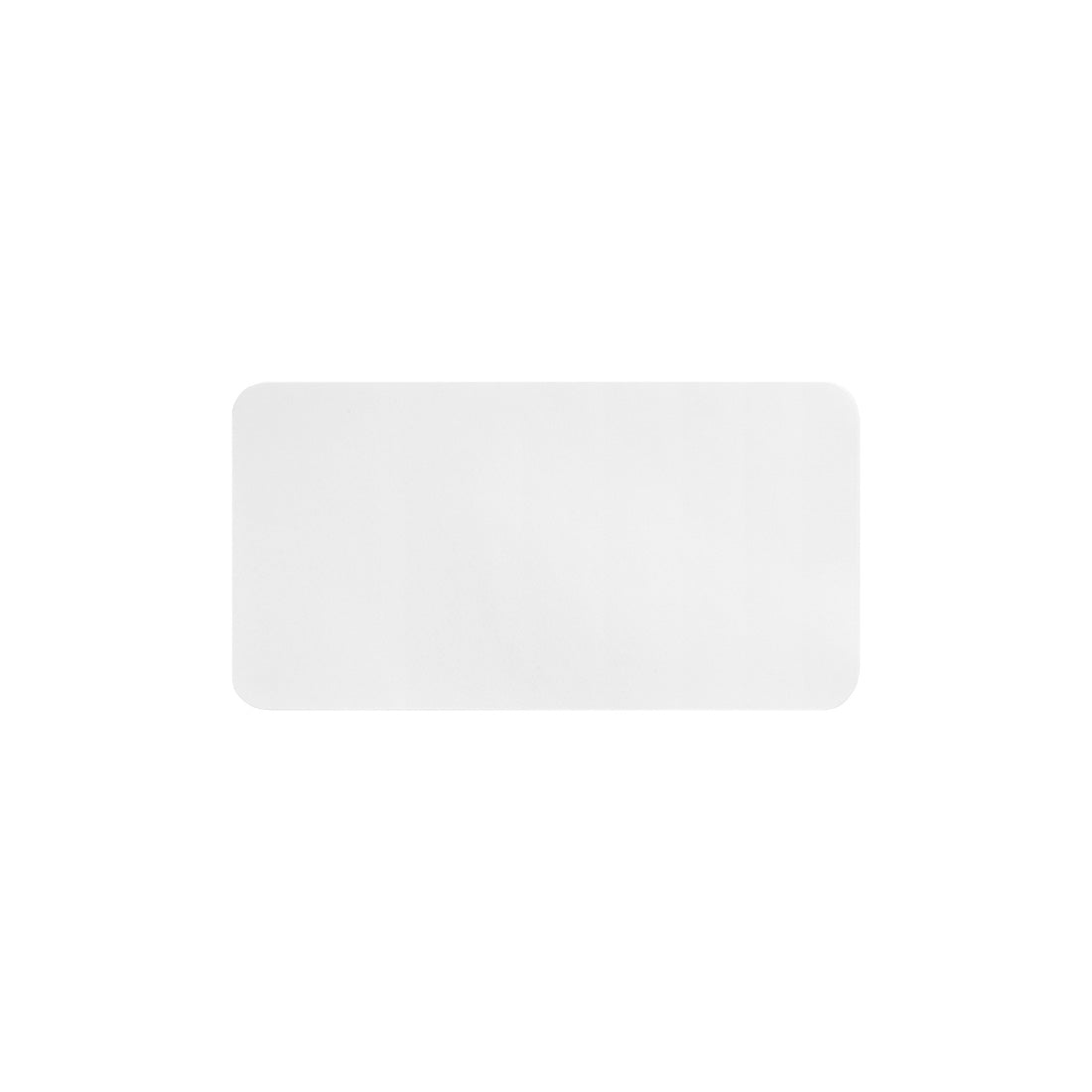 Self-adhesive labels 50x25mm HDPE, White