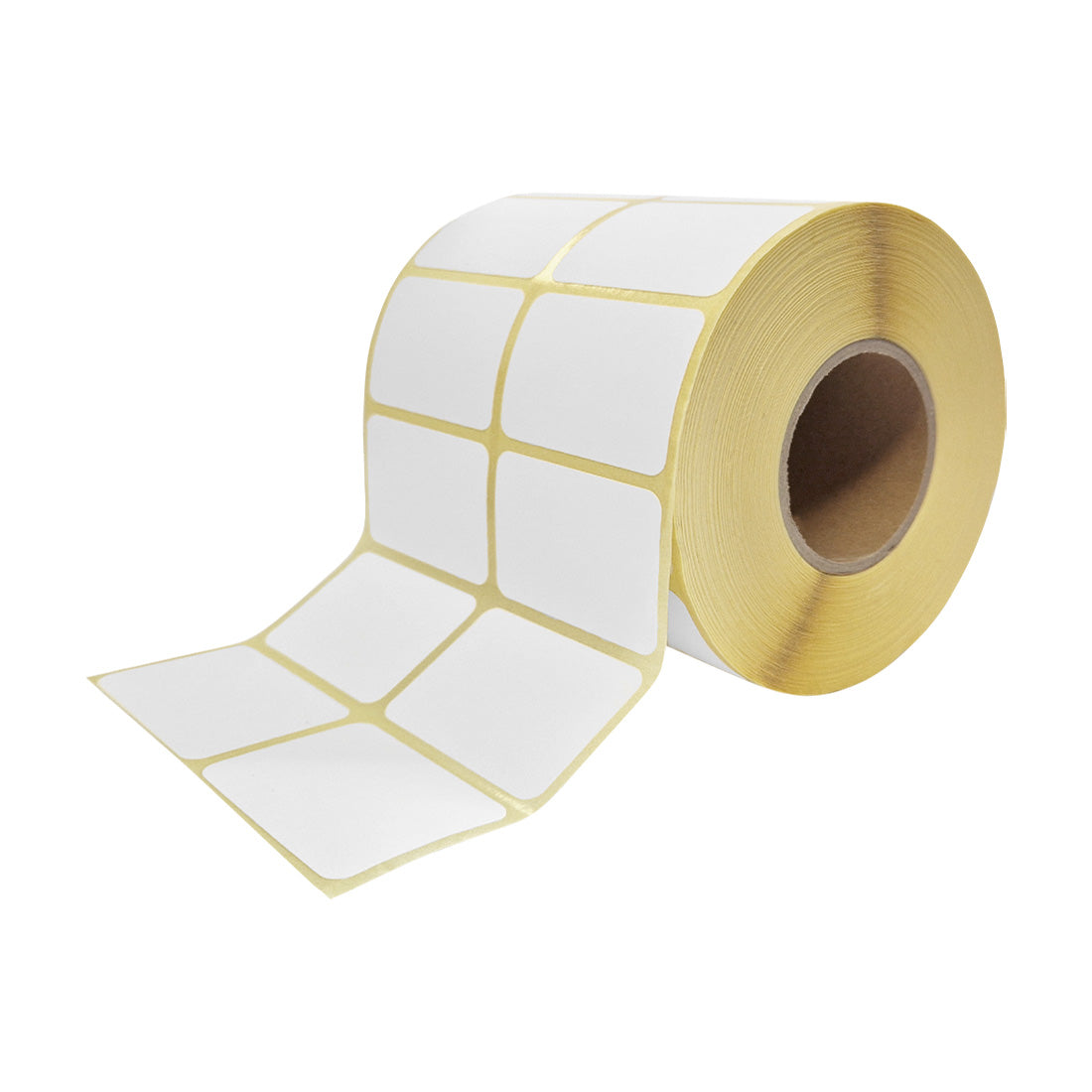 Étiquettes adhésives 50x35mm PEHD, Blanc