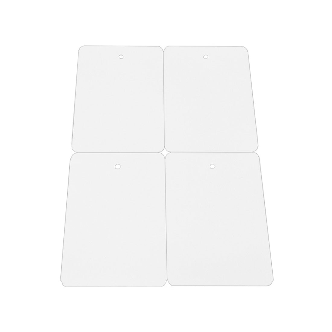 Anhängeetiketten 105x148,5mm PET, Weiß