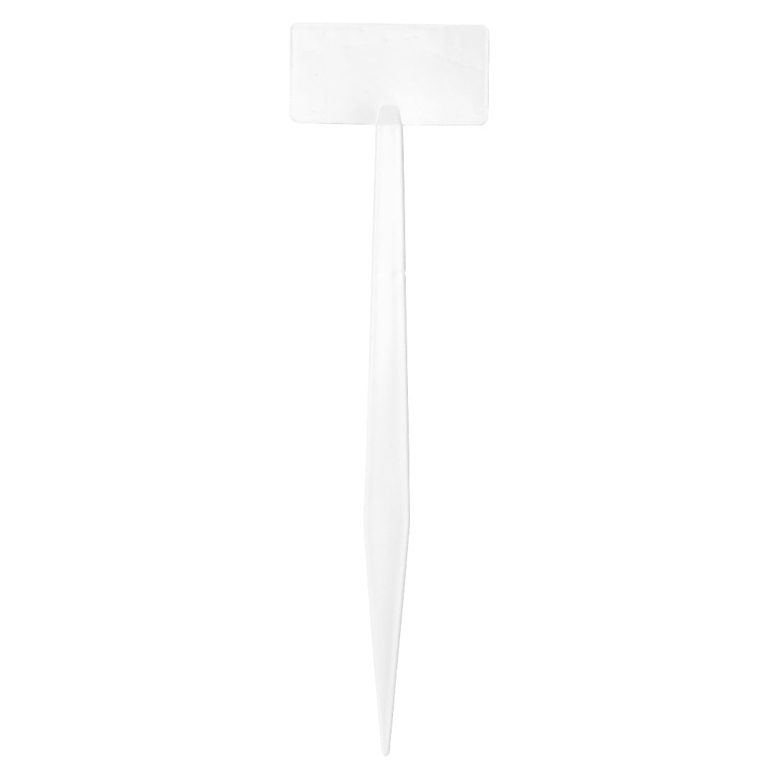 Plaatetiket 100x360mm PS, Wit