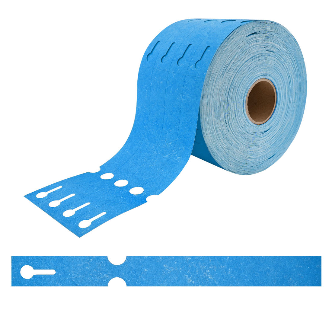 Étiquettes à boucle 250x25mm Tyvek, Bleu