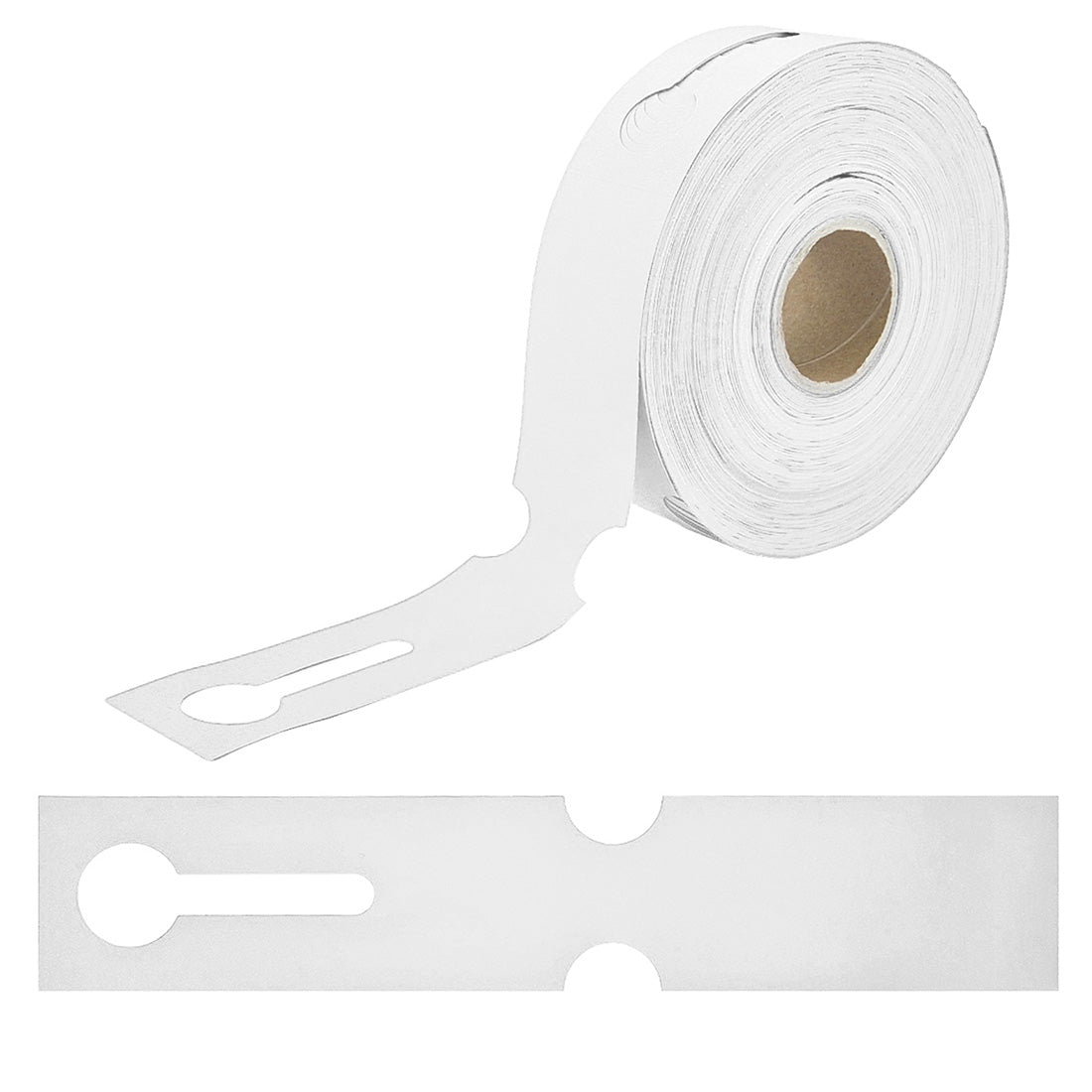 Sleufetiketten 260x50mm HDPE, Wit