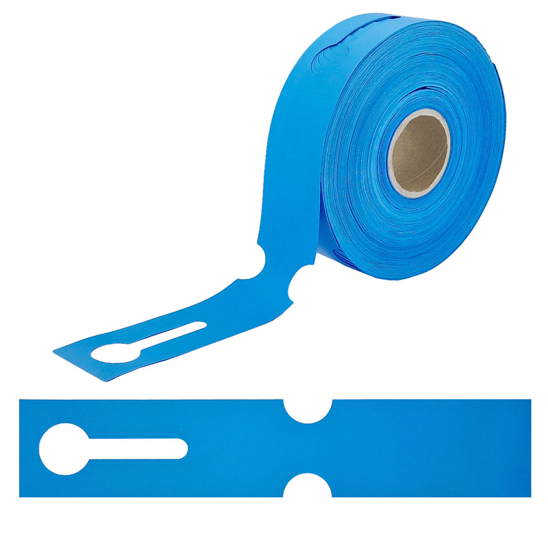 Schlaufenetiketten 260x50mm HDPE, Blau