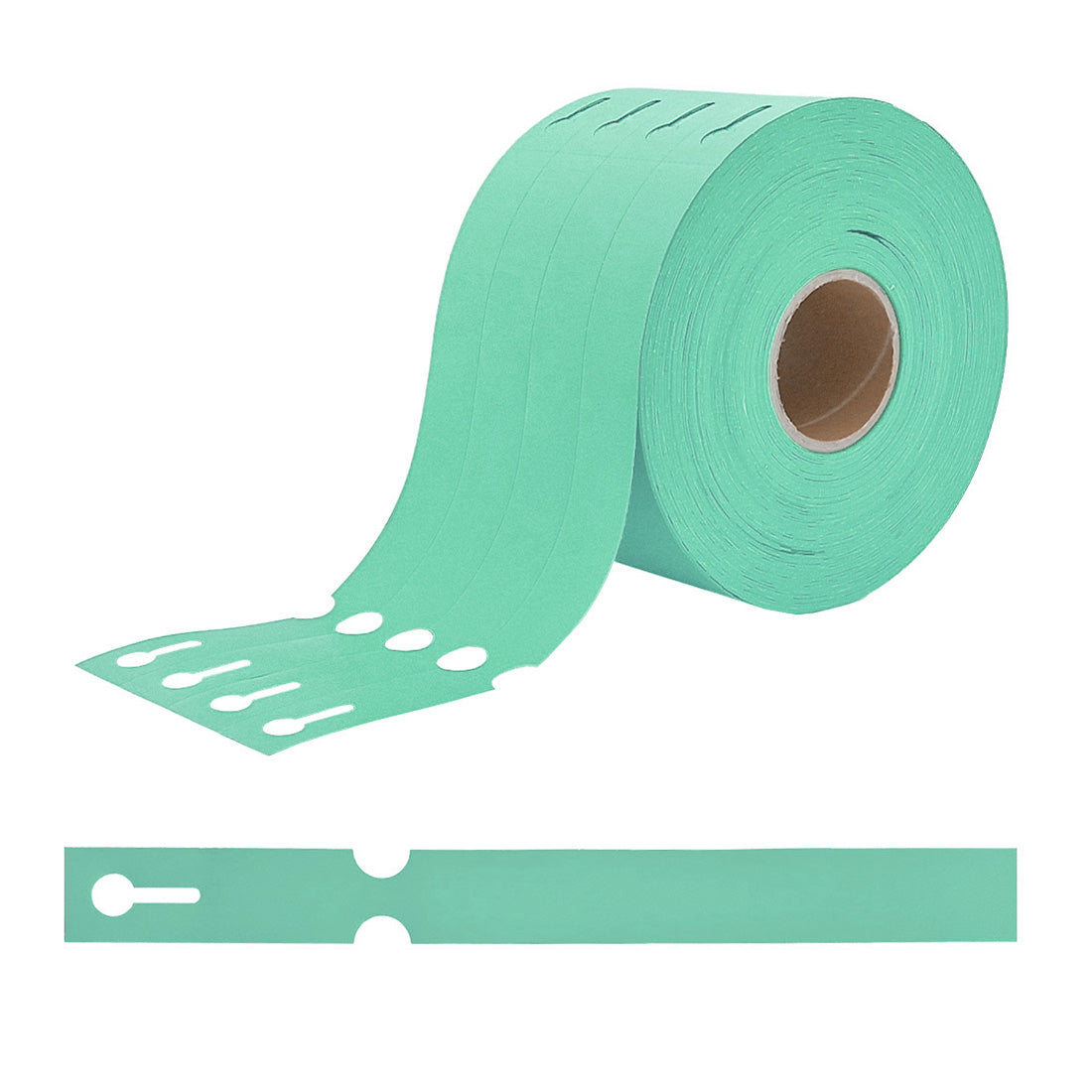 Schlaufenetiketten 250x25mm HDPE, Grün