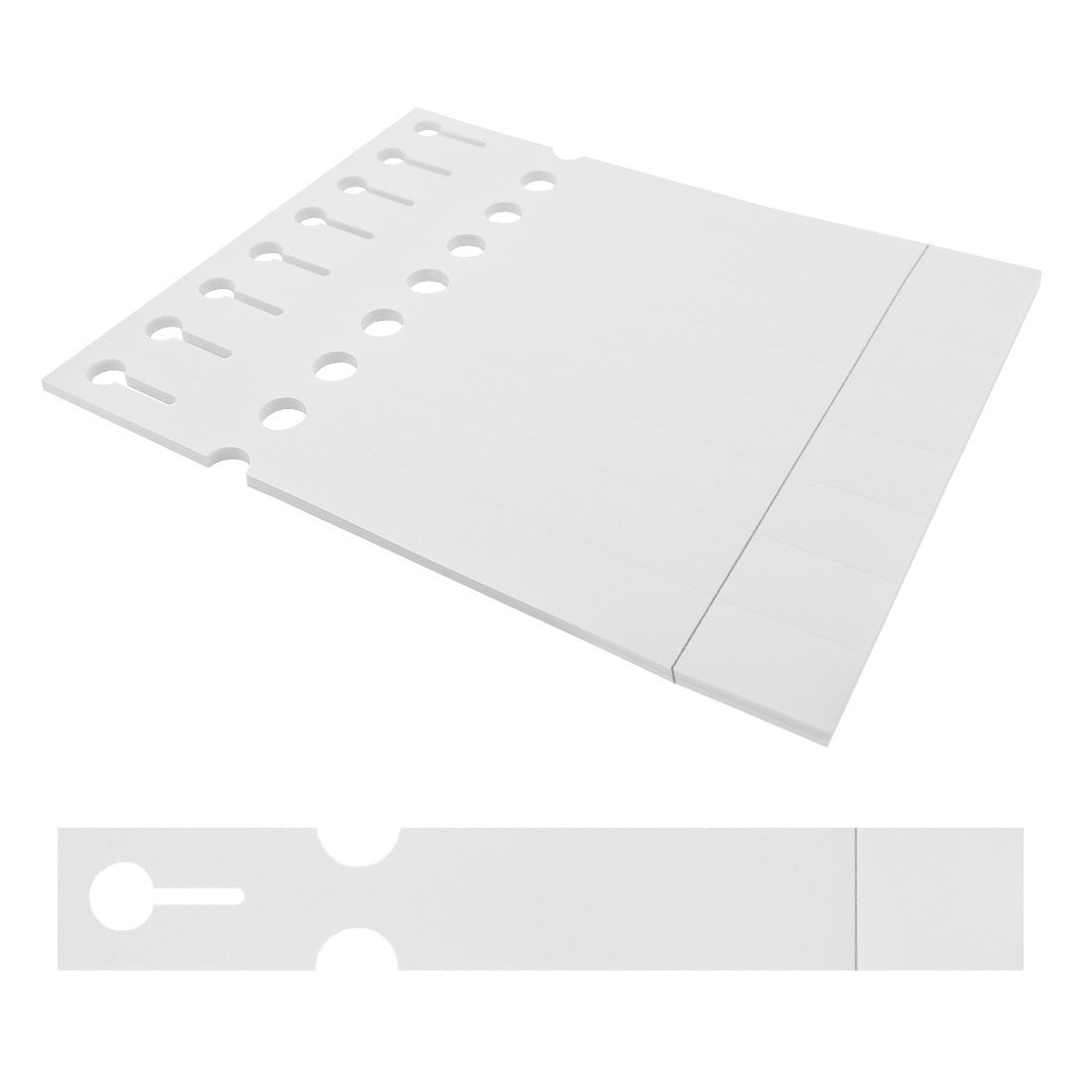 Étiquettes à boucle 250x38mm PET