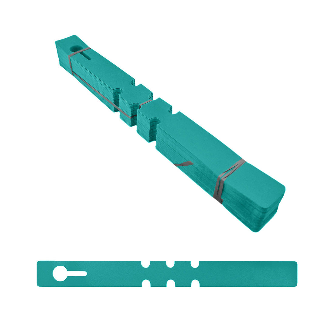 Schlaufenetiketten 210x20mm PVC