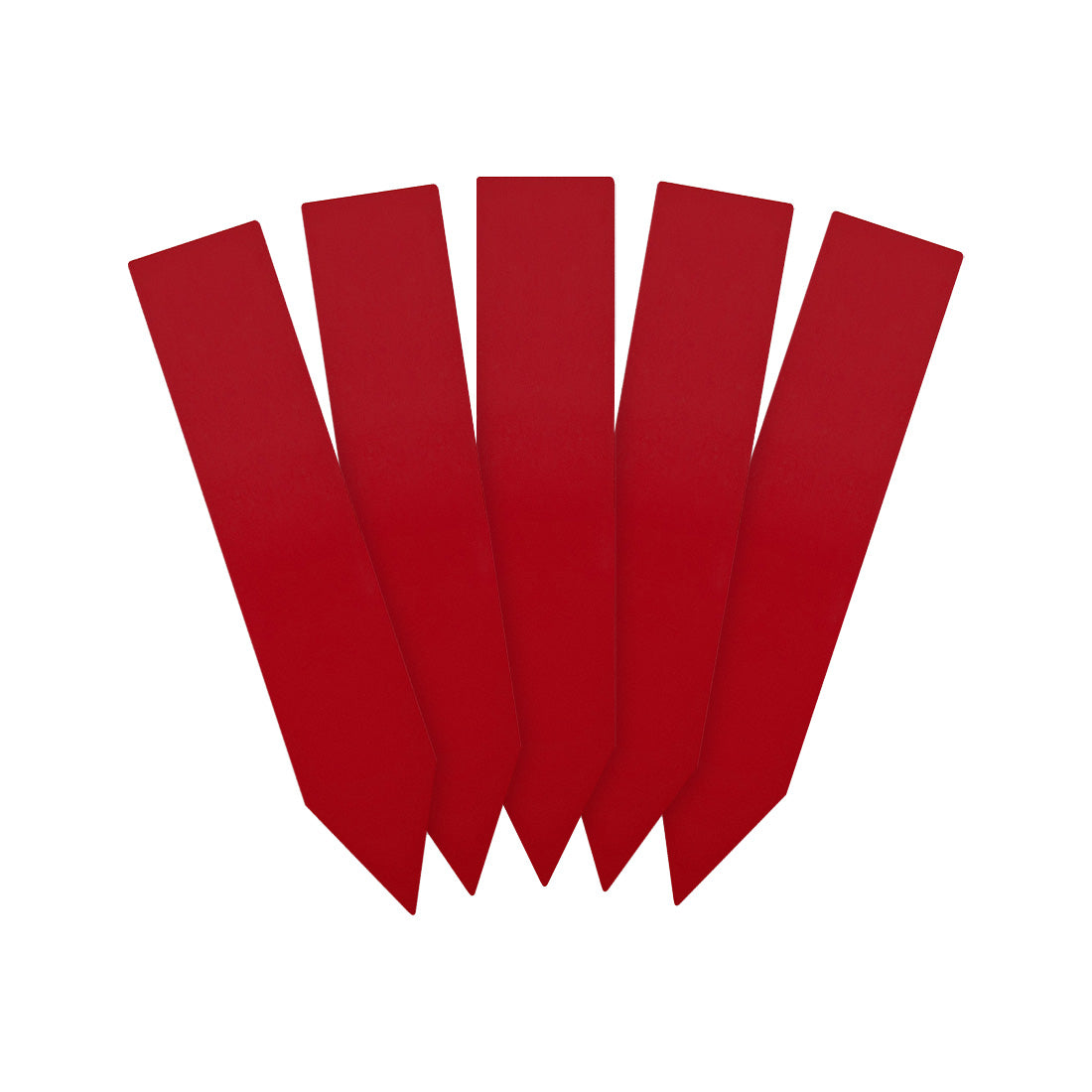 Stick-ins 20x100mm 400µ PVC, Red