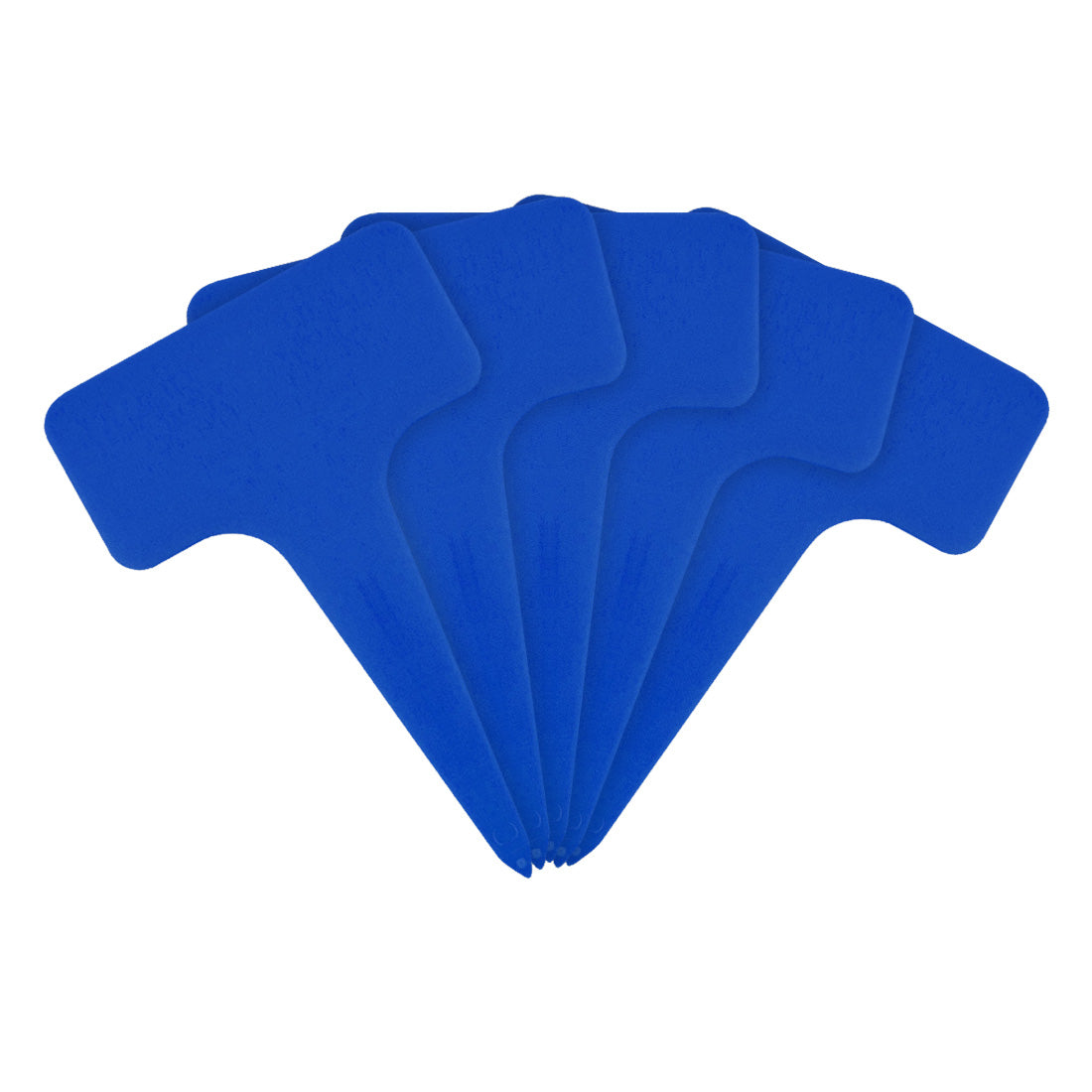 Étiquettes à piquer 60x96mm 1000µ PVC Bleu foncé