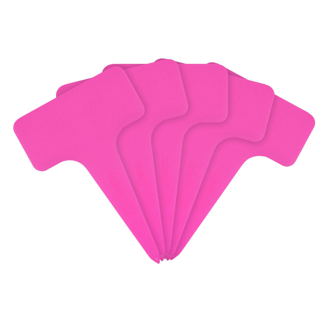 Étiquettes à piquer 60x96mm 1000µ PVC, Rose