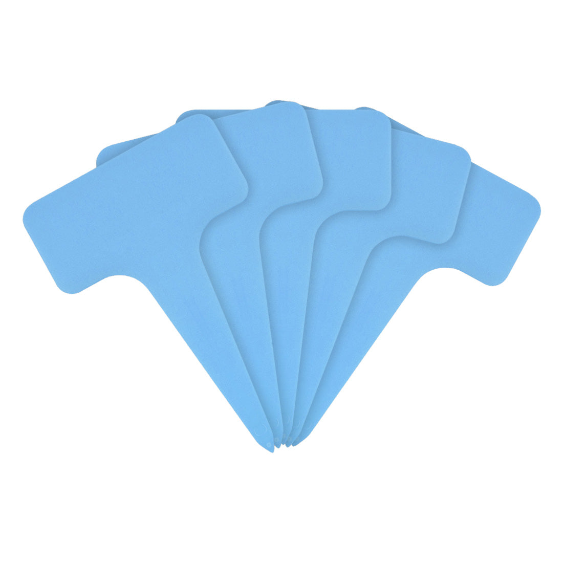 Étiquettes à piquer 60x96mm 1000µ PVC Bleu clair