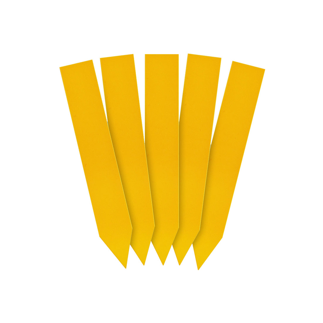 Stick-ins 16x100mm 350µ PVC, Yellow