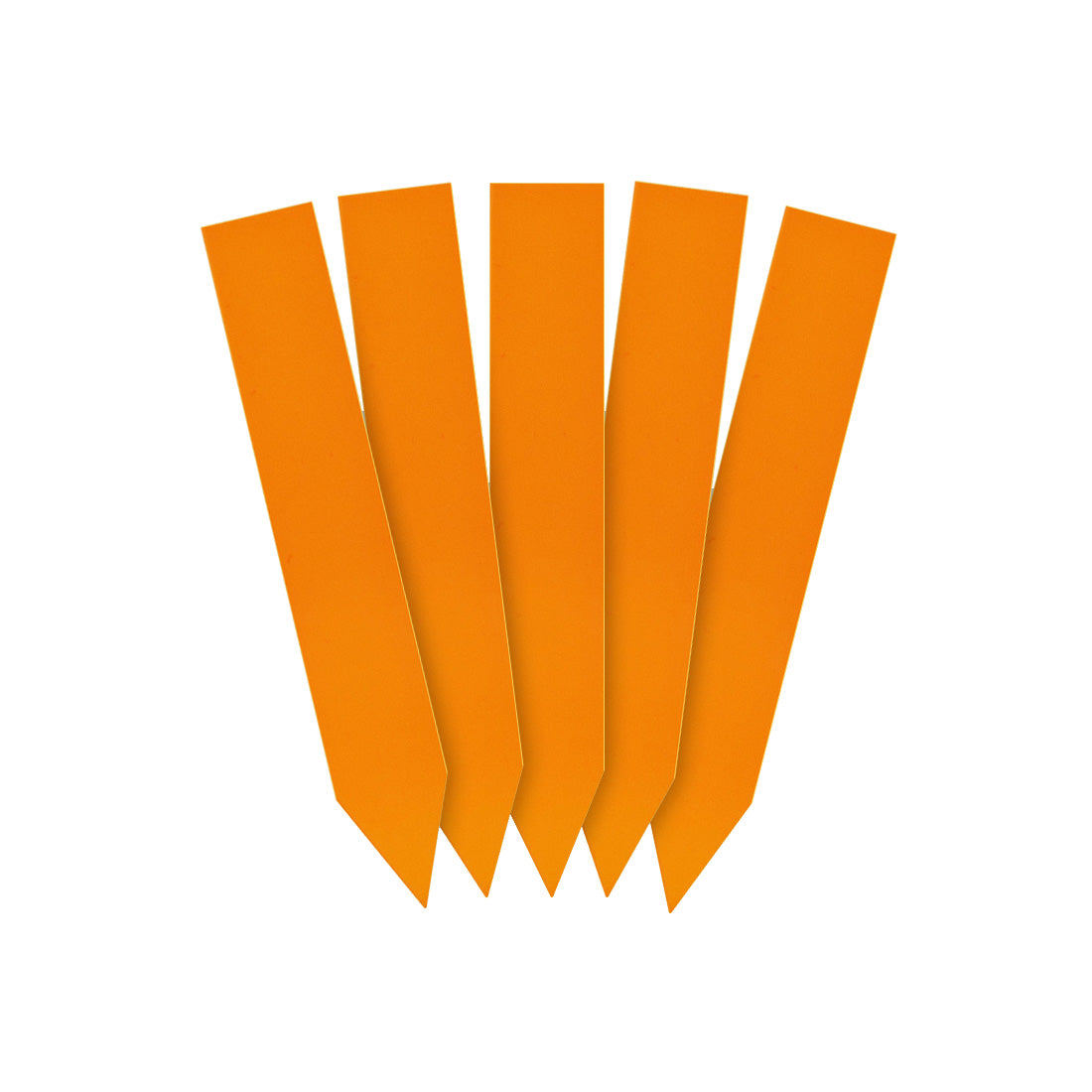 Stick-ins 16x100mm 350µ PVC, Orange
