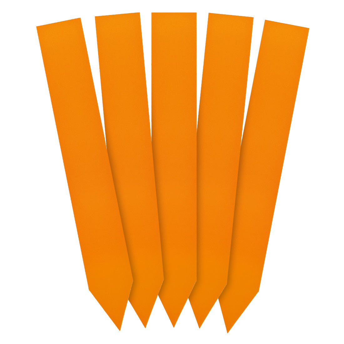 Stecketiketten 20x140mm 350µ PVC, Orange