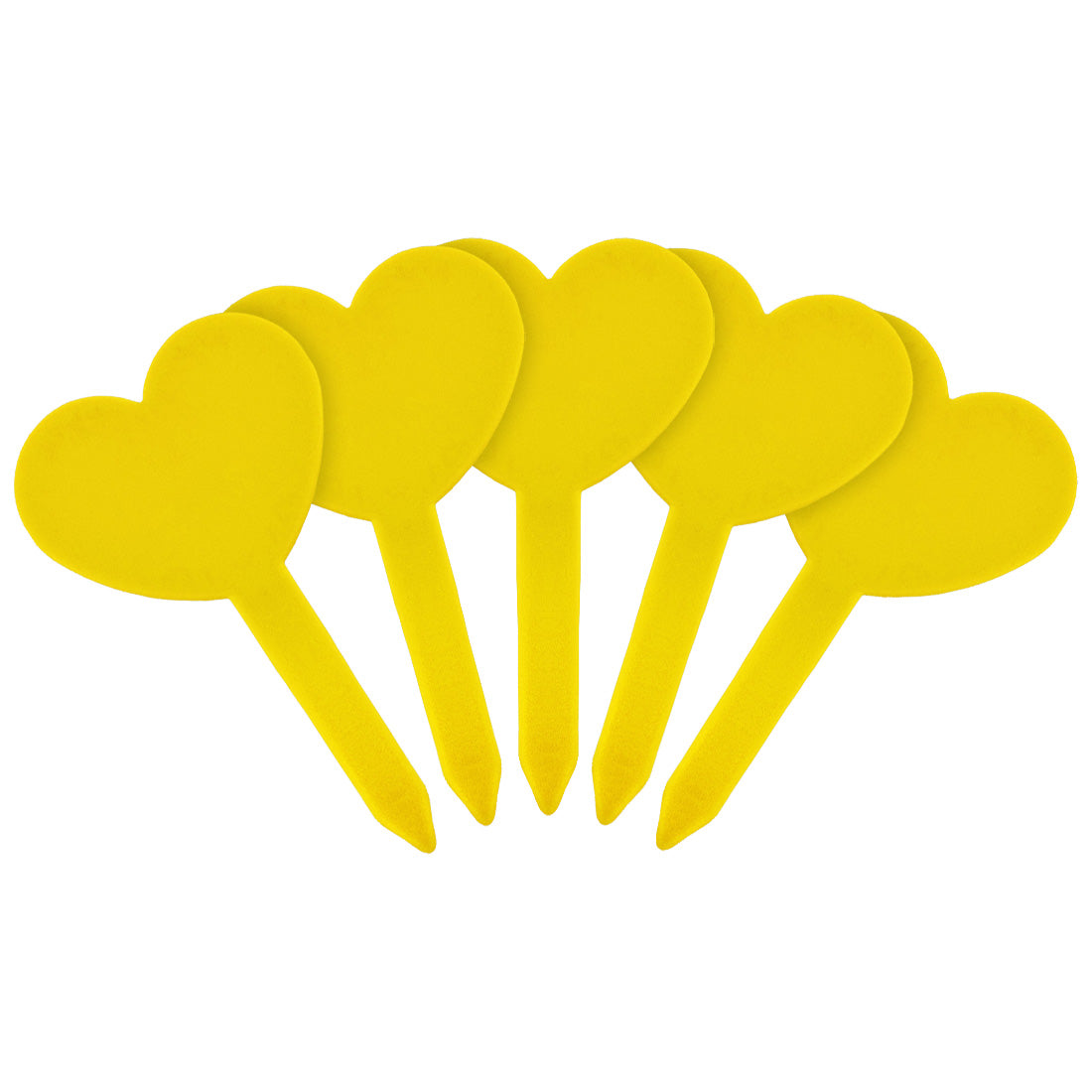 Étiquettes à piquer 46x82mm 1000µ PVC, Jaune