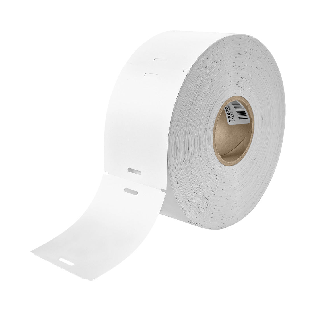 Anhängeetiketten 70x90mm PVC, Weiß