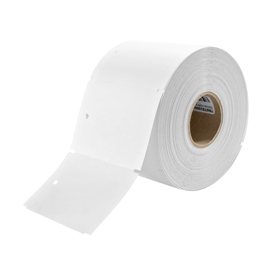 Anhängeetiketten 75x100mm HDPE, Weiß
