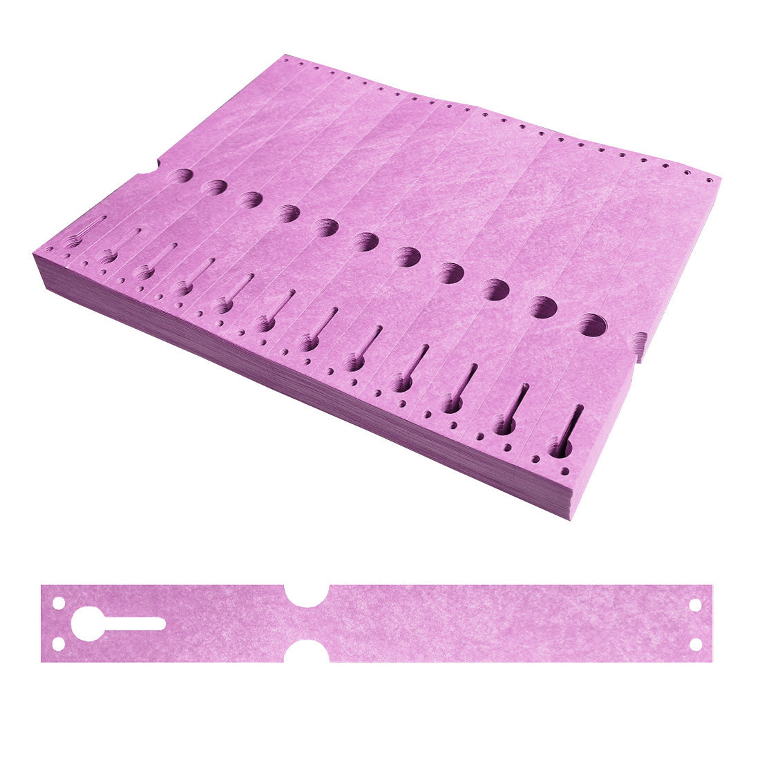 Schlaufenetiketten 220x25,4mm Tyvek, Lila