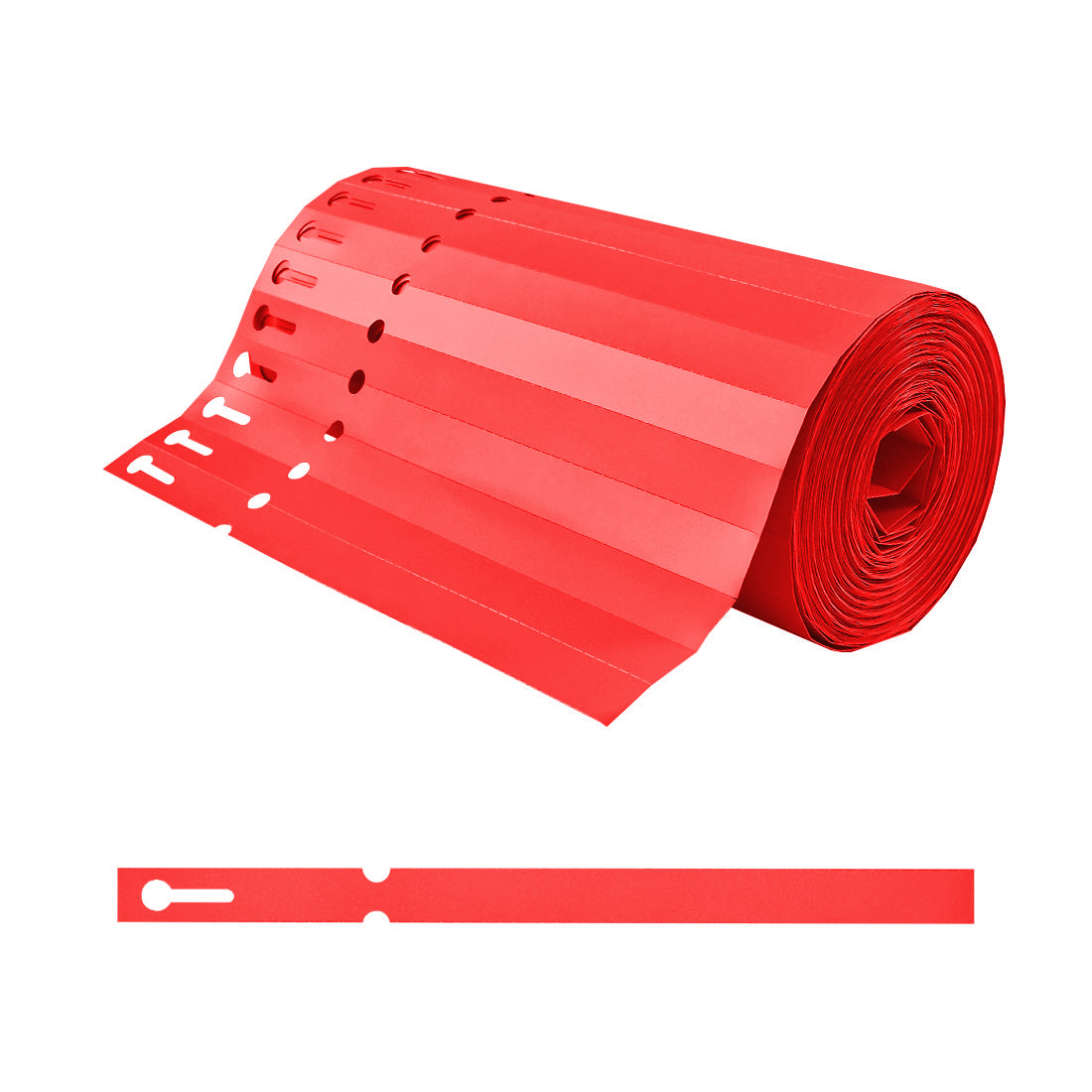 Loop lock labels 200x13mm PVC